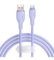Baseus Pudding Hızlı Şarj Özellikli USB Type-C 100W Kablo 1.2m. Mor