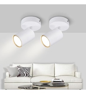 RİOLİGHT MODERN BEYAZ GÜN IŞIĞI TEKLİ METAL SPOT(1ADET FİYATIDIR AMPUL DAHİLDİR)