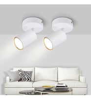 RİOLİGHT MODERN BEYAZ GÜN IŞIĞI TEKLİ METAL SPOT(1ADET FİYATIDIR AMPUL DAHİLDİR)