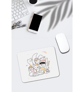Kedi Desenli Mouse Pad Modelleri 7