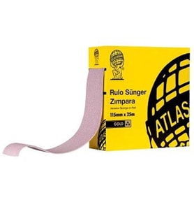 Atlas P37C Rulo Sünger Zımpara 115mm x 25mt P120