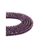 Cam Parlak Mor Avize Kesim 4mm Dizi