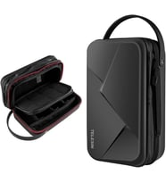 Large Carrying Case for GoPro Max Hero 11 10 9 8 7 6 5 4 3, Osmo Pocket Action, Insta 360 One R, Hard Protective Travel Bag for Selfie Tripod Mount Strap and Accessories (Capacity Increased)