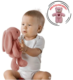AYICIK HEDİYELİ ! Uyku Arkadaşım Uzun Kulak Bunny Peluş Tavşan 65 cm (Pembe)