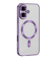 Apple iPhone 16 Kılıf Kross Magneticsafe Kapak - Mor