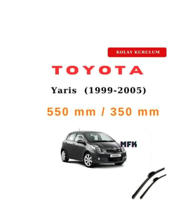 Toyota Yaris (1999-2005) Araca Özel Silecek Ön İki