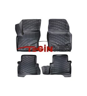 Kuga 2009 3D Havuzlu Paspas Siyah (Karışık)
