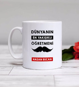 Dünyanın En Yakışıklı Öğretmeni Kupa Bardak