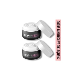 Süper Bombsize Kadınlara Özel Göğüs Dolgunlaştırıcı Sıkılaştırıcı Bakım Kremi 50 ml X 2 Adet
