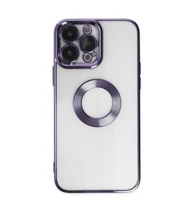 Iphone 14 Kılıf Slot Silikon - Mor