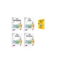 TYT Matematik Fizik Kimya ve Biyoloji Denemeleri 4lü Set