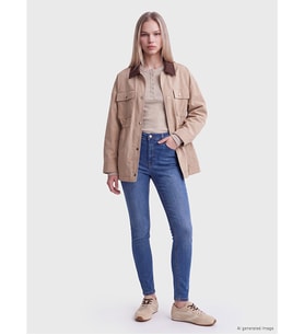 LCW Jeans İndigo Jüpiter Süper Skinny Fit Kadın Jean Pantolon