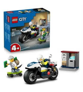 LEGO City Polis Motosikleti Takibi 60455