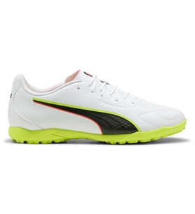 Puma KING 20 PLAY TT Jr Genç Beyaz Halı Saha Ayakkabısı 108736 01