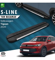 VW Tiguan 3 S-Line Krom Yan Basamak 183 Cm 2024 Üzeri