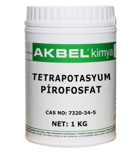 AKBEL TETRAPOTASYUM PİROFOSFAT 1 KG