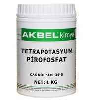 AKBEL TETRAPOTASYUM PİROFOSFAT 1 KG