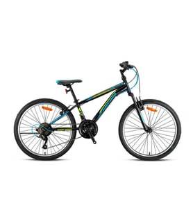 MARS PLUS - 26  - MTB - 14' - 21 Vites - V.B - Parlak Siyah-Lime/Mavi