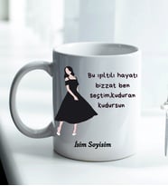 Komik - Esprili Kupaa KUDURAN KUDURSUN Tasarımlı Komik Kupaa Bardakk