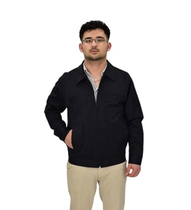 Erkek Mevsimlik Spor Mont 8017 BGL-ST04367 (Siyah)