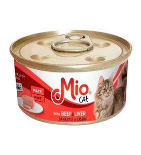 Mio Dana Etli ve Ciğerli Yetişkin Kedi Konservesi 85 Gr