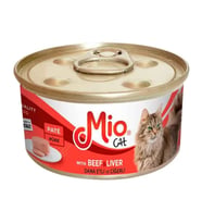 Mio Dana Etli ve Ciğerli Yetişkin Kedi Konservesi 85 Gr