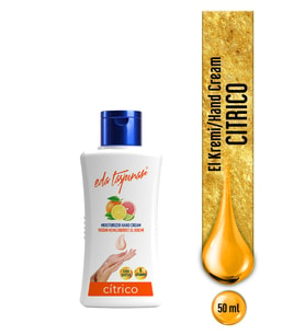 Eda Taşpınar Citrico El Kremi Yoğun Nemlendirici , Yumuşak Cilt , Nemlendirici Bakım - 50ML (EGY0037)