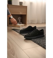 Enoch Erkek Günlük Spor Ayakkabı Düz Tabanlı Sneaker Mat Dokulu ve Sade Basic Model