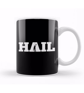 Hail Evil Dead Ash Silhouette Kupa Bardak Porselen