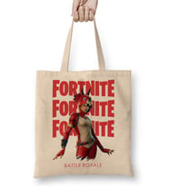 Fortnite Tricera Top Bez Çanta Uzun Saplı