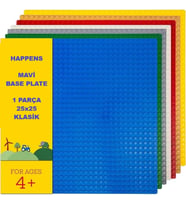 Plaka, +4 Yaratıcı Oyuncak Yapım Seti (1 Parça) 25Cmx25Cm, Baseplate