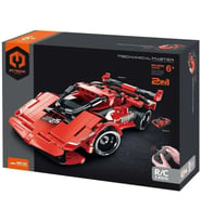 SUNMAN İM. MASTER NO.8025 UZAKTAN KUMANDALI R/C 2.4GHz SÜPER ARABA KIRMIZI 2IN1 LEGO YAPIM SETİ 351