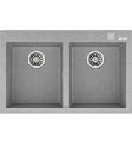 Teka ForSquare 790 TG Çift Hazneli Gri Tegranite Mutfak Eviyesi