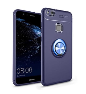 Huawei P10 Lite Uyumlu Kılıf Zore Ravel Silikon Kapak (Kırmızı)