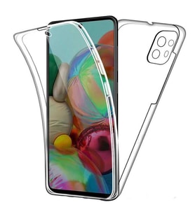 Xiaomi Mi 11 Kılıf Enjoy 360 Derece Tam Kaplayan Silikon Kılıf (Renksiz)