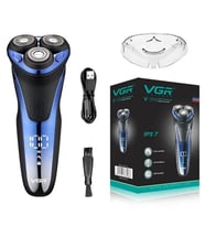 VGR V-306 Su Geçirmez Sıfır Yanak Cırcır ve Folyo Tıraş Makinesi - Sinekkaydı Etkili Islak Ve Kuru