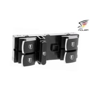 5K4959857 Cam Açma Anahtarı 4'lü Krom - Golf-Jetta-Polo-Passat-Passat Cc-Tiguan-Touran