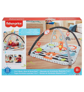 HBP41 Fisher-Price® Neşeli Hayvanlar 3ü1 Arada Jimnastik Merkezi