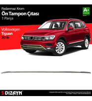 Volkswagen Tiguan Uyumlu Krom Ön Tampon Çıtası 2016-2020