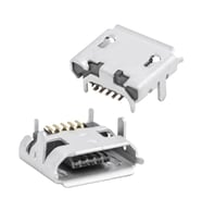Ayt IC-266A-1 Micro Usb 4 Şaseli Pinli Ürün Android Giriş Soket Jack