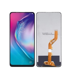 Tecno Camon 15 Premier ile Uyumlu Lcd Ekran Dokunmatik CD8J (Siyah)