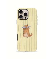 iPhone 16 Pro Max Vorian Çift Katmanlı Kılıf Flower Crown Dachshund