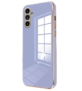 Galaxy A25 5G Kılıf Volet Silikon - Mavi