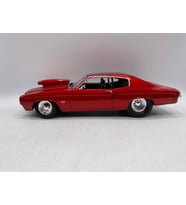 Welly 1970 Chevrolet Chevelle Pro Street Kırmızı 1:18 Model Araba