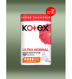 Kotex Hijyenik Ped - Ultra Normal - 24 Adet (000K6)