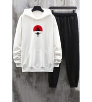 Unisex Itachi Uchiha Eşofman Takımı (A.Beyaz)