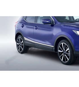 NISSAN QASHQAI 2014-2022 P.ÇELİK KROM YAN KAPI ÇITASI 4 ADET Nissan Qashqai