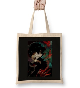 Ken Kaneki Tokyo Ghoul 01 Bez Çanta Uzun Saplı