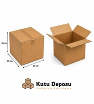 20x20x20 cm E-Ticaret ve Kargo Kolisi (10 ADET)