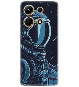 Infınix Note 30 Kılıf Resimli Desenli Silikon Platinium Series Astro 1870
